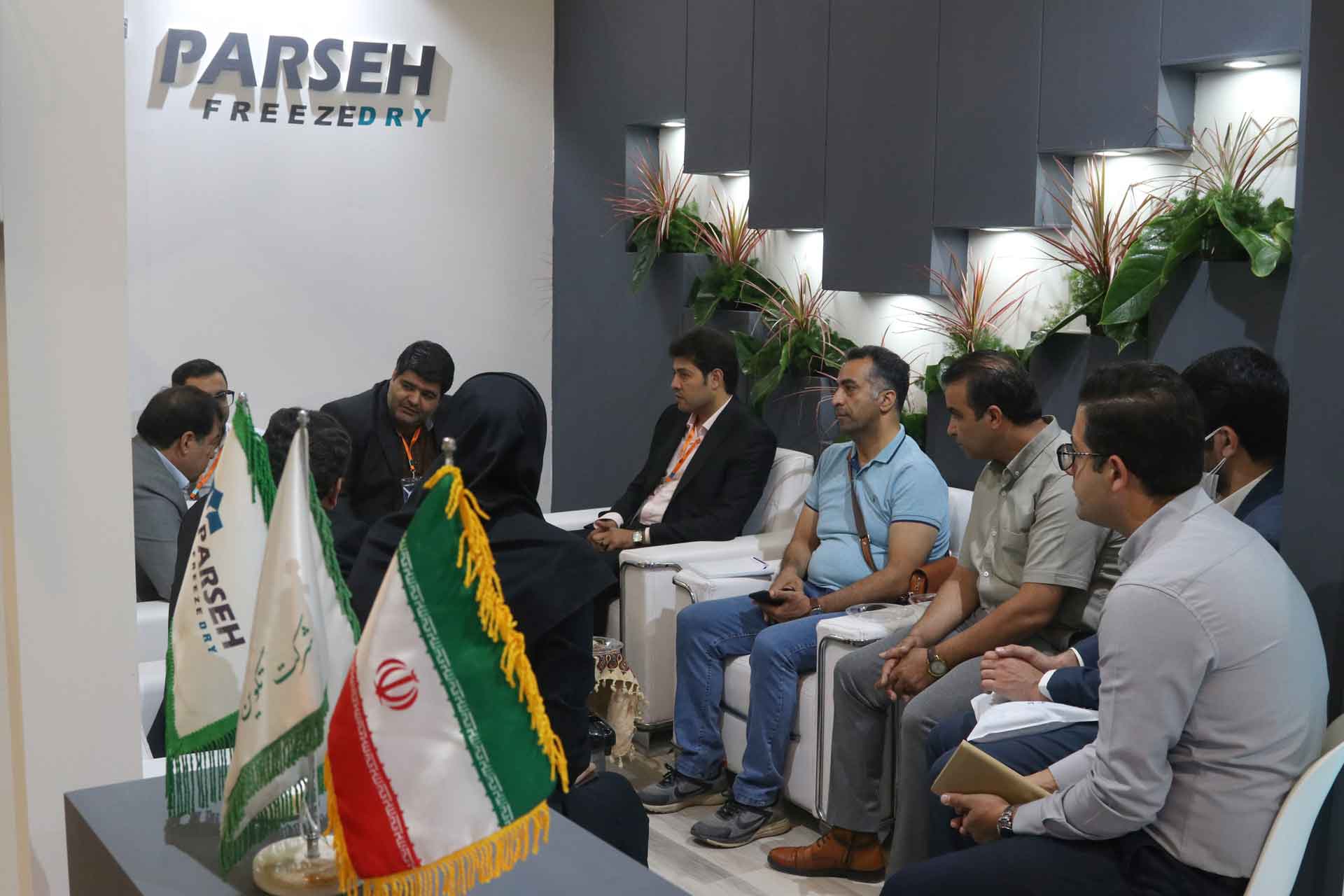 گروه صنعتی پارسه در نمایشگاه بین المللی ایران فارما1401